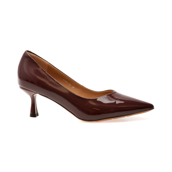 Pantofi eleganti EPICA visinii, D05555, din piele naturala lacuita