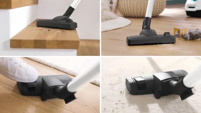 BOSCH - SERIE 4 ASPIRAPOLVERE CON SACCO PROHYGIENIC-Black,White