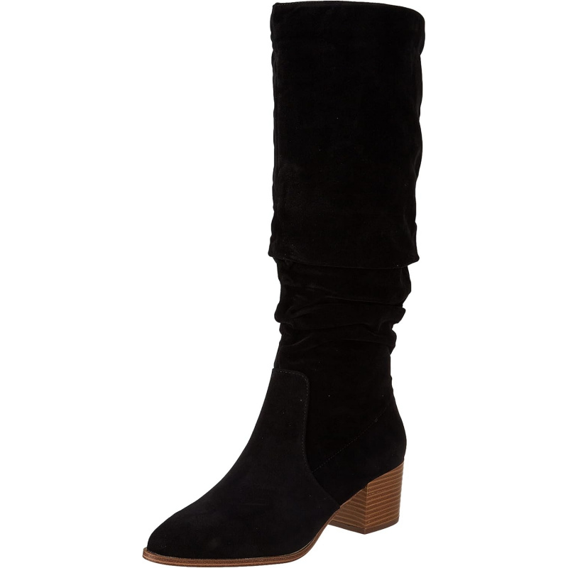 Women's Tall Block Heel Knee High Boots