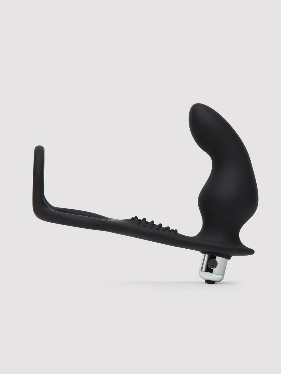 Rocks Off Ro-Zen Pro Twin Cock Ring with 10 Function Rechargeable Butt Plug
