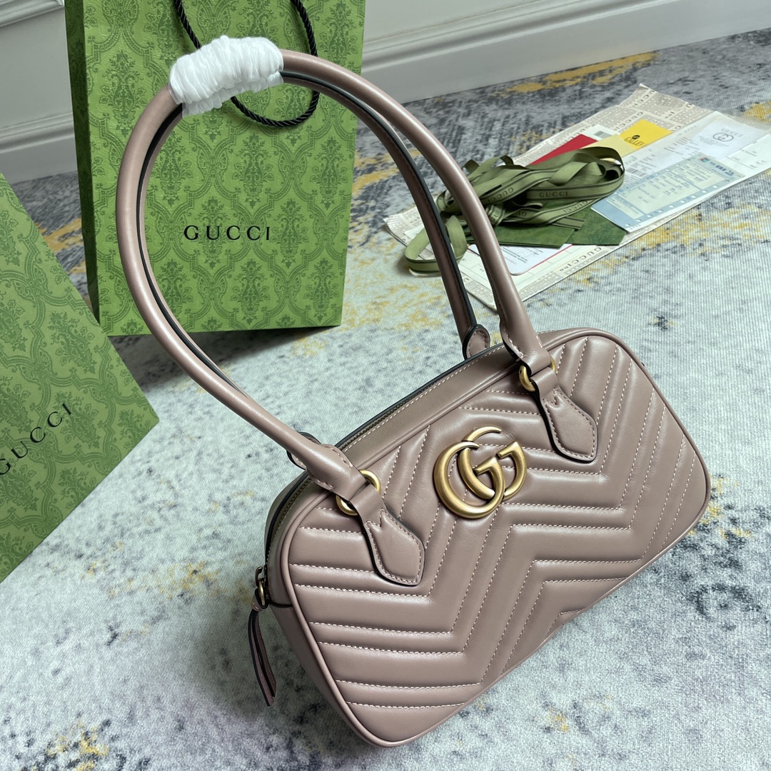 Gucci Women Shoulder Bags Size 25.5*15.5*6.5cm