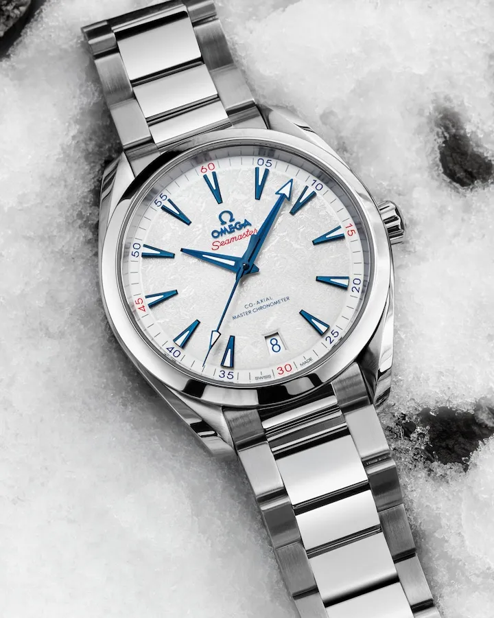 OMEGA SEAMASTER AQUA TERRA 150M 41 MM, STEEL ON STEEL