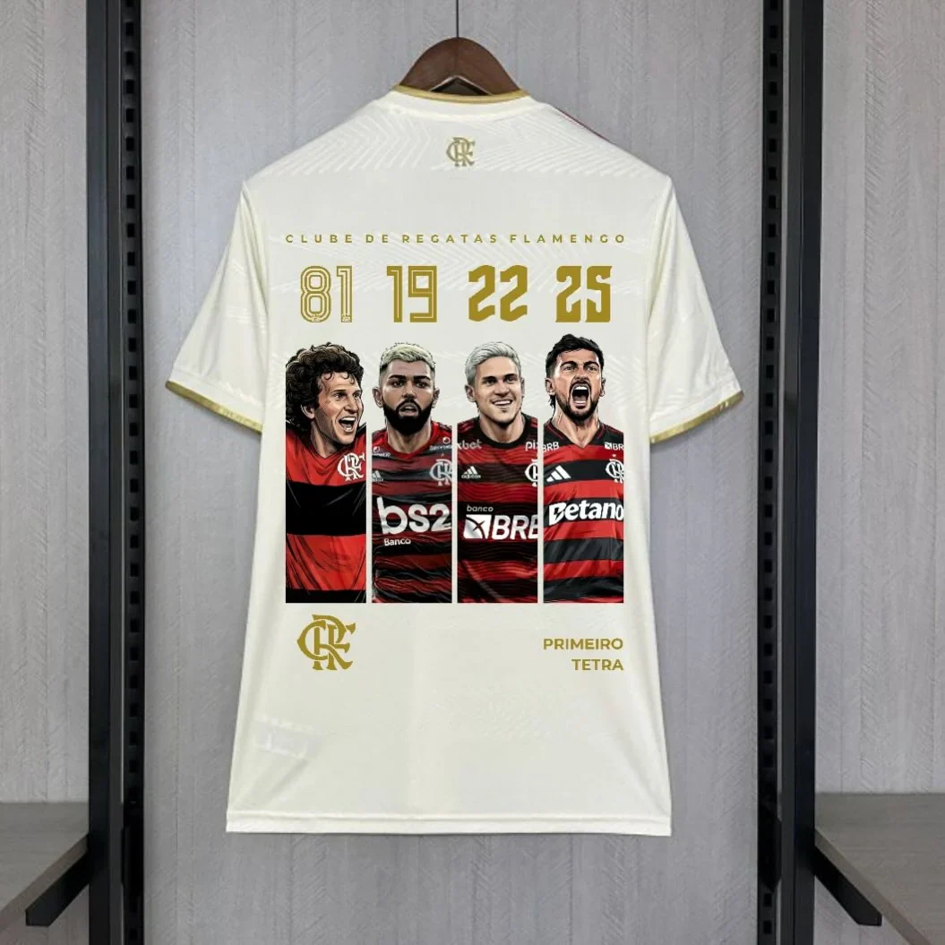 Camisa Flamengo 25/26 I - Versão Torcedor