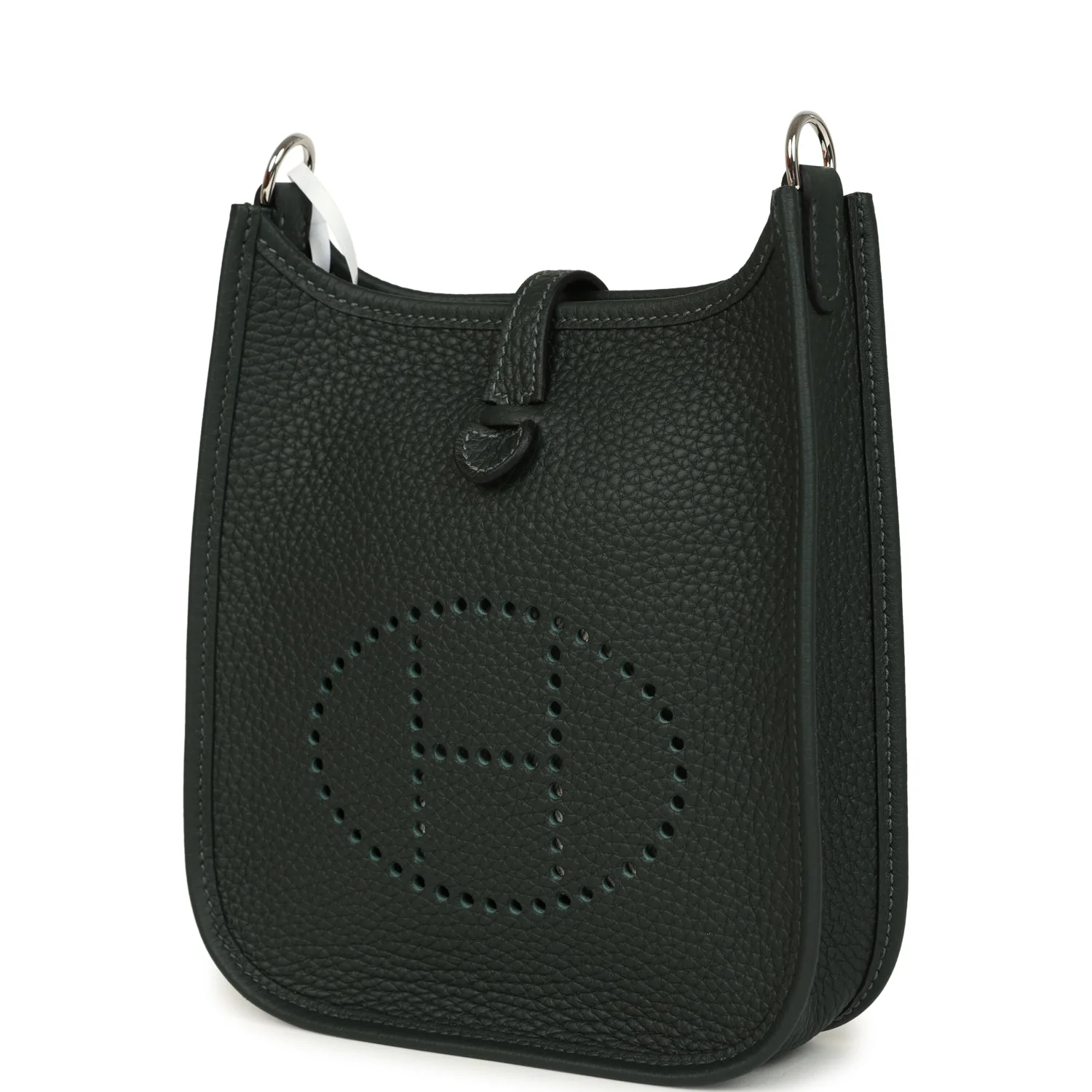 Hermes Evelyne TPM Vert Fonce Clemence Palladium Hardware