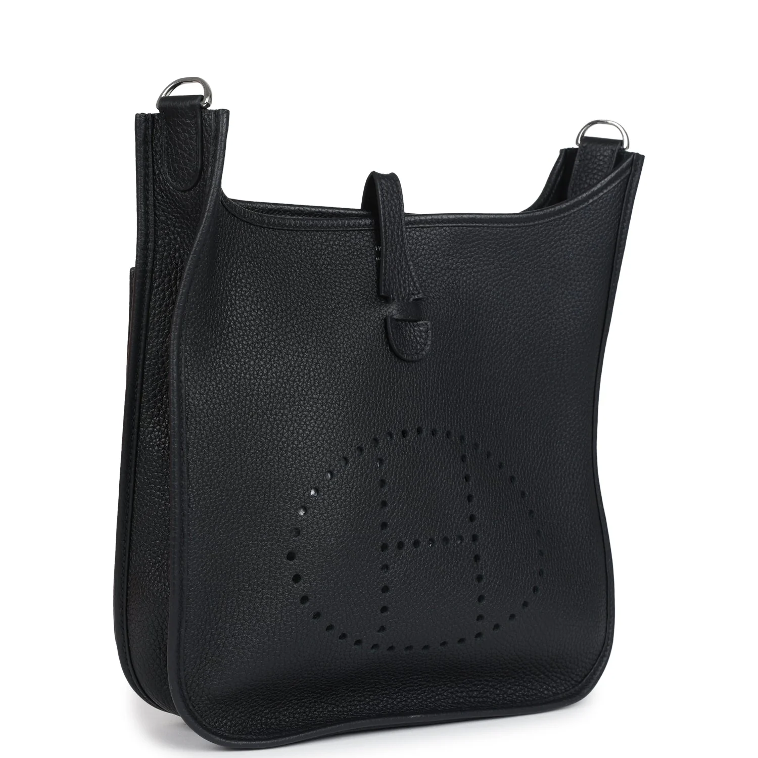 Hermes Evelyne III PM Black Clemence Palladium Hardware