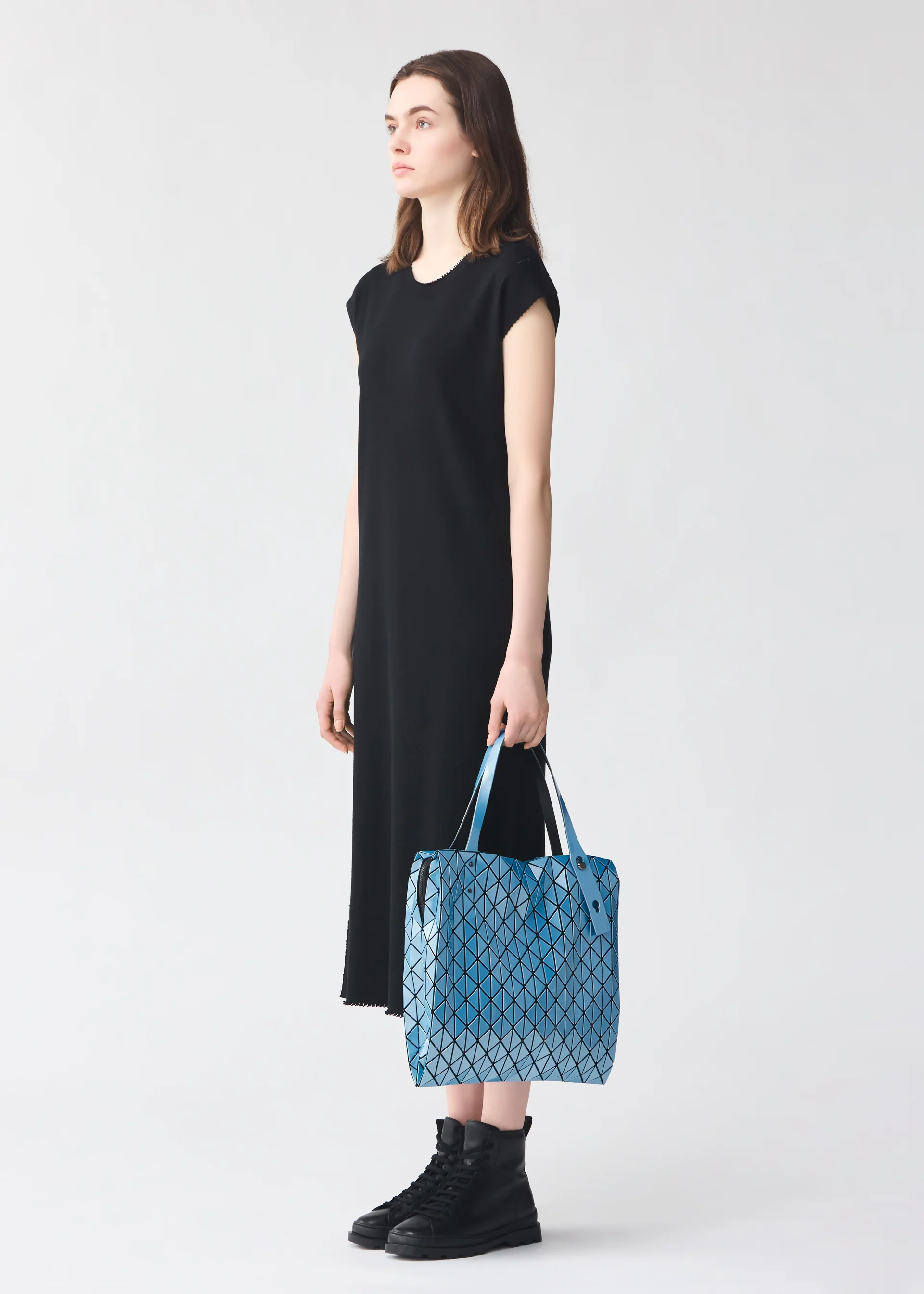 ROW METALLIC HANDBAG