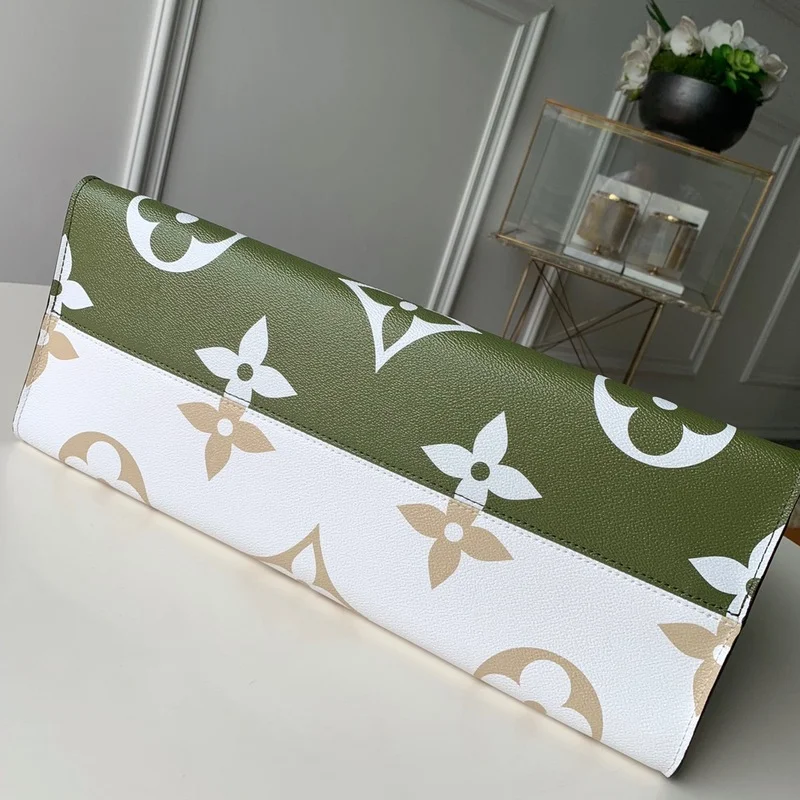 Louis Vuitton Onthego-M44570 Green 41Cm