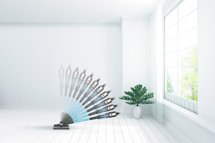 HOOVER - HF522STP 011-Blu, Grigio