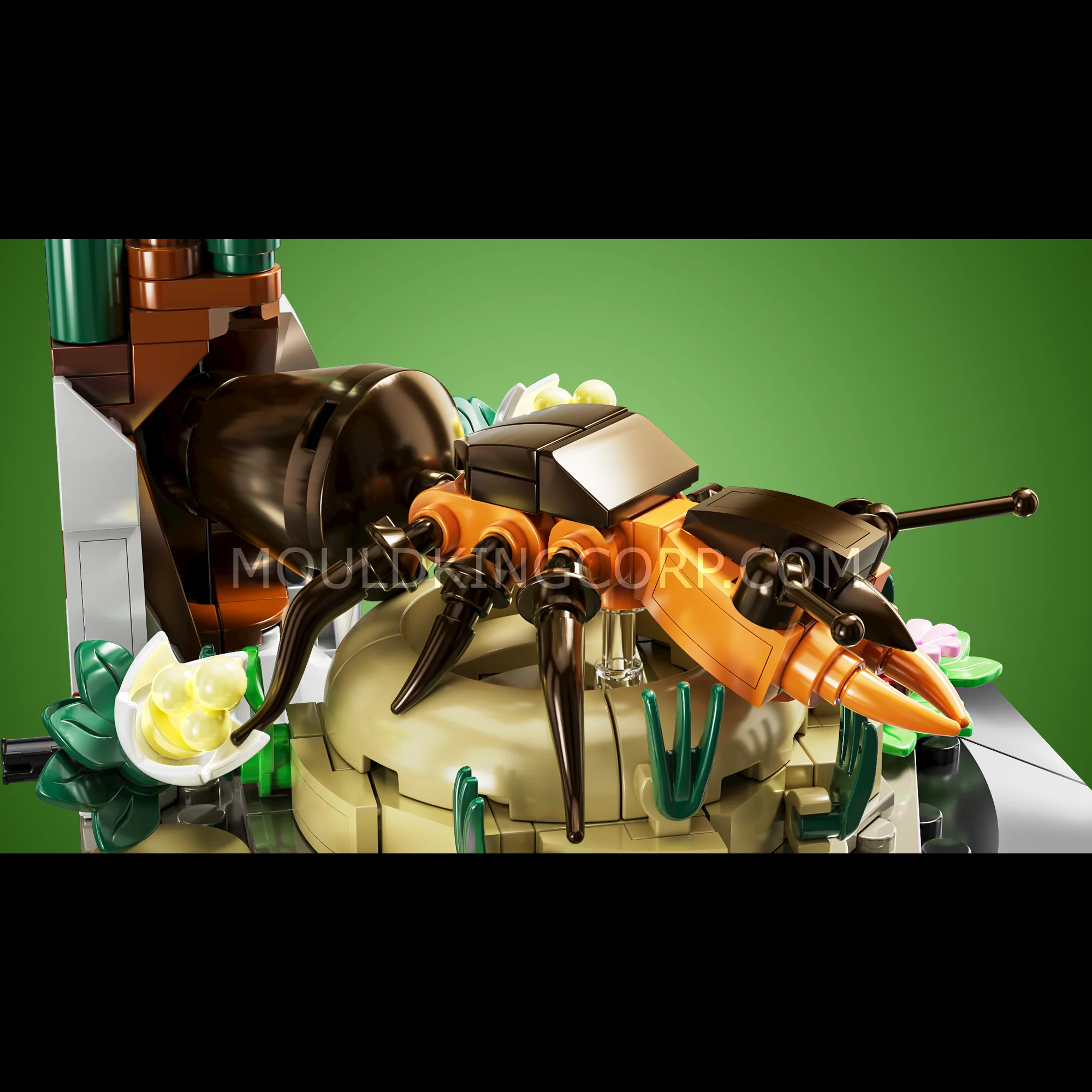 Mould King 10176 Ant and Blooming Plant Building Set | 385 Pcs