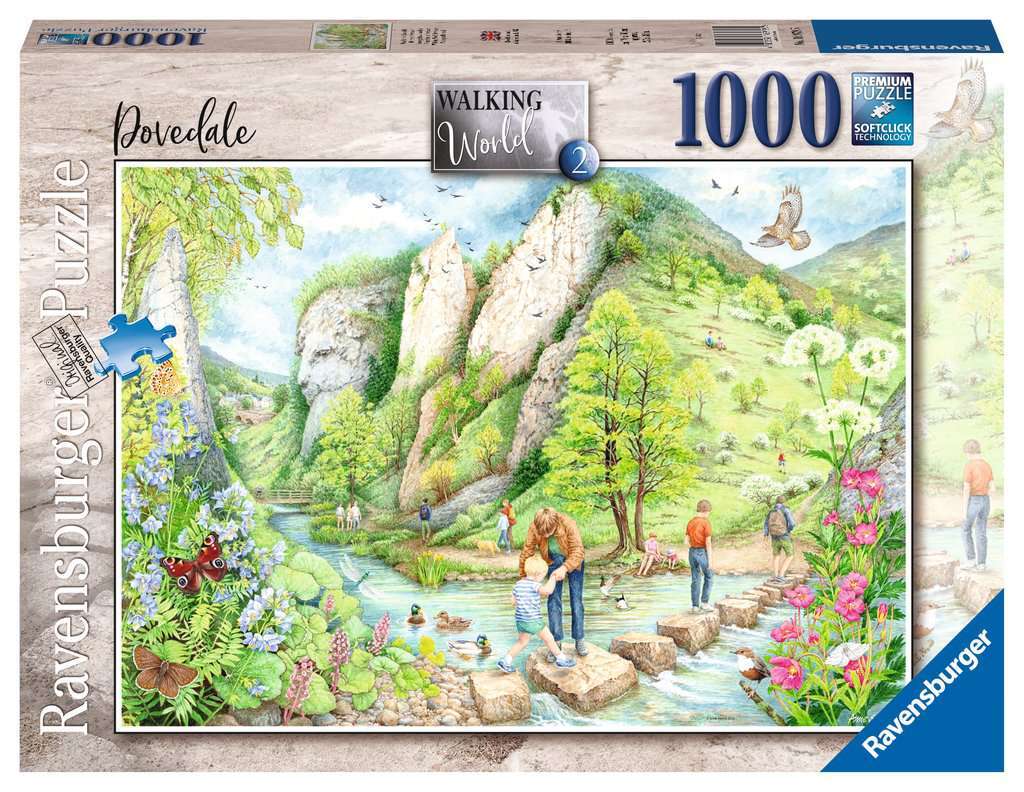 Walking World 2 Dovedale 1000 Piece Puzzle