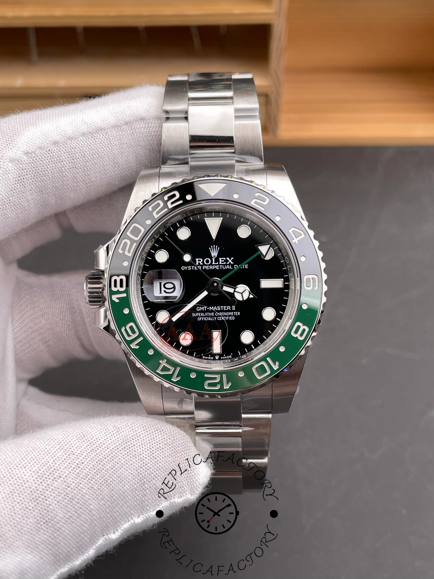 Rolex GMT-Master II 126720VTNR Black Dial 40MM Mens Replica Watch