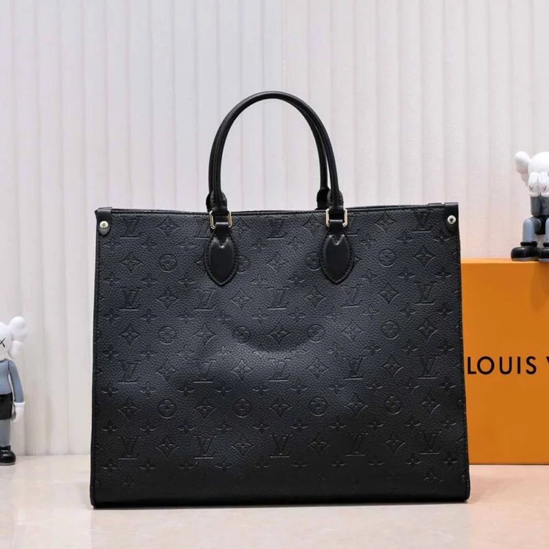 Louis Vuitton Onthego Gm-M45320 41Cm Blk/Blue/Red