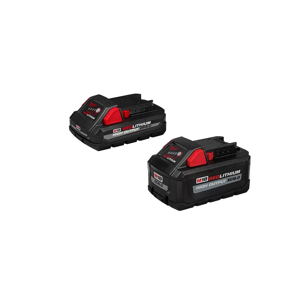 Milwaukee 48-11-1880CP3 M18 18V 8AH High Output Battery Pack w/ 3AH Battery