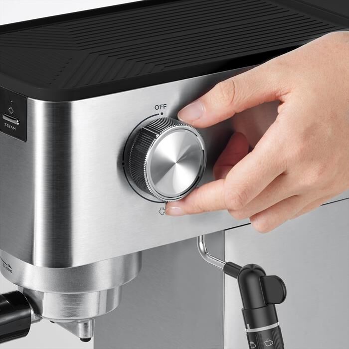 POLTI - Macchina da caffè espresso COFFEA P10S + 54 CIALDE-Argento