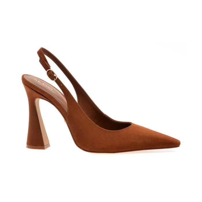 Pantofi eleganti ALDO maro, DAPHNEA 210, din piele intoarsa