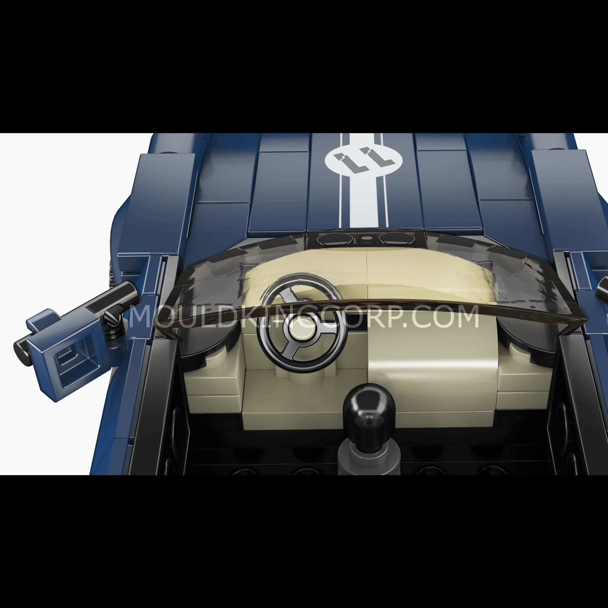 Mould King 27040 No. 911 Targa Car Model Building Set | 366 PCS