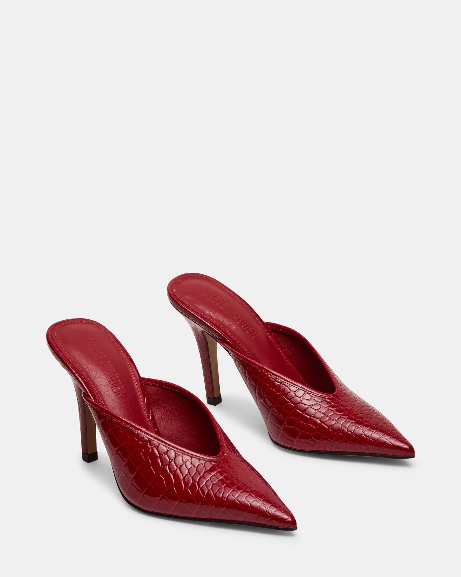Lita Red Crocodile
