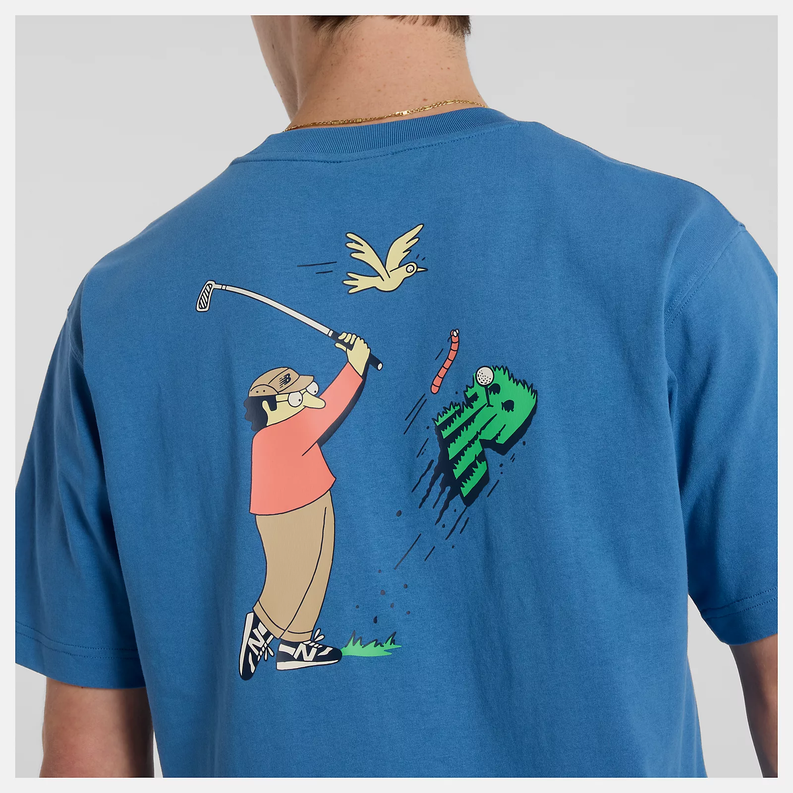 Athletics Golf Cartoon T-Shirt