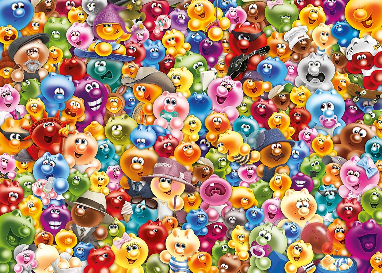 Gelini Challenge 1000 Piece Puzzle