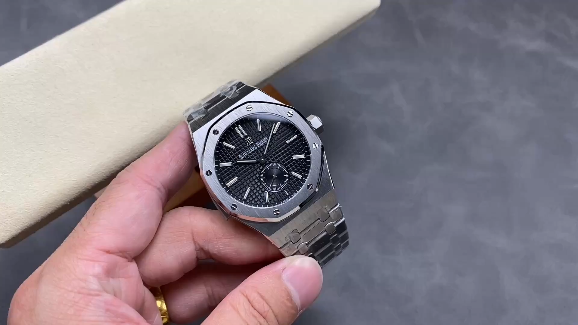 AP Royal Oak Minute Repeater Supersonnerie Steel Strap 26591PT.OO.D002CR.01 Replica