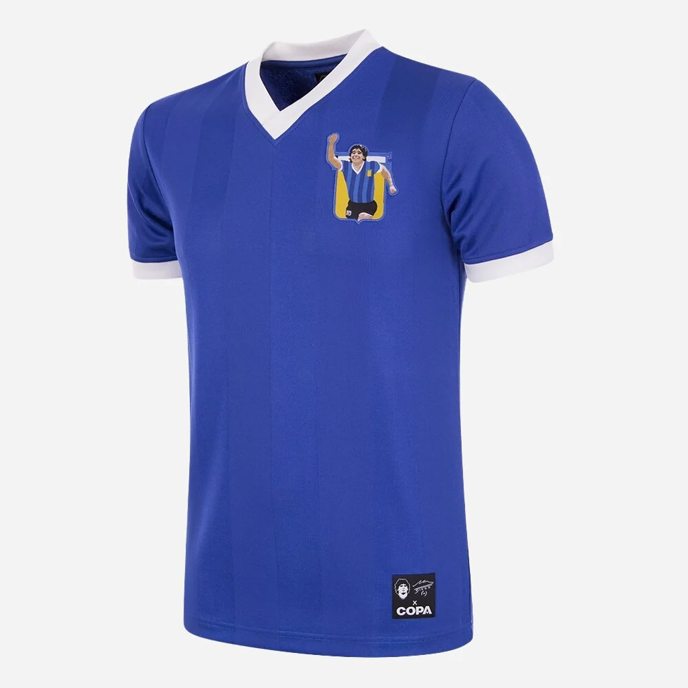 Maradona X COPA Argentina 1986 Away Retro Football Shirt