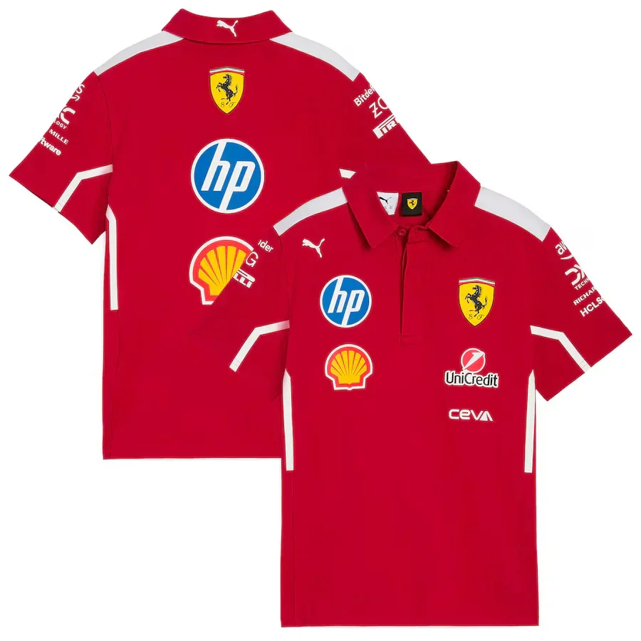 Scuderia Ferrari 2025 F1 Team Polo Formula 1 F1