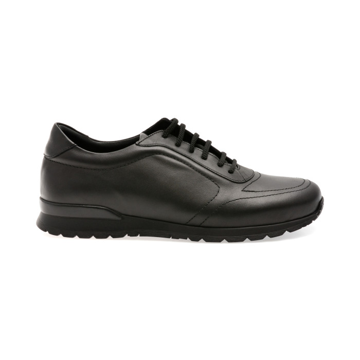 Pantofi sport OTTER negri, 54521, din piele naturala