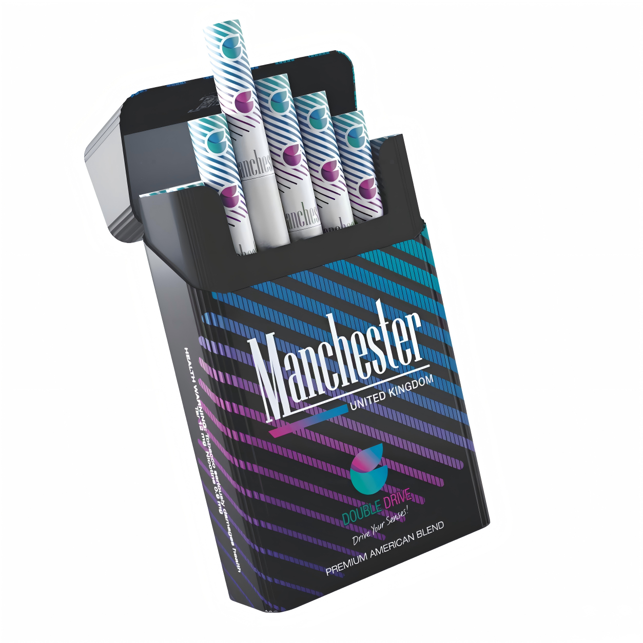 Manchester Double Drive Blueberry Mint 5mg Carton