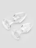 Lovehoney Double Booty Glitter Butt Plug Set