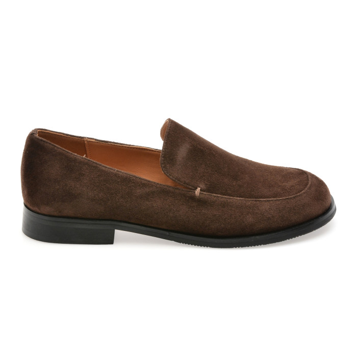 Mocasini GRYXX maro, H11, din piele intoarsa