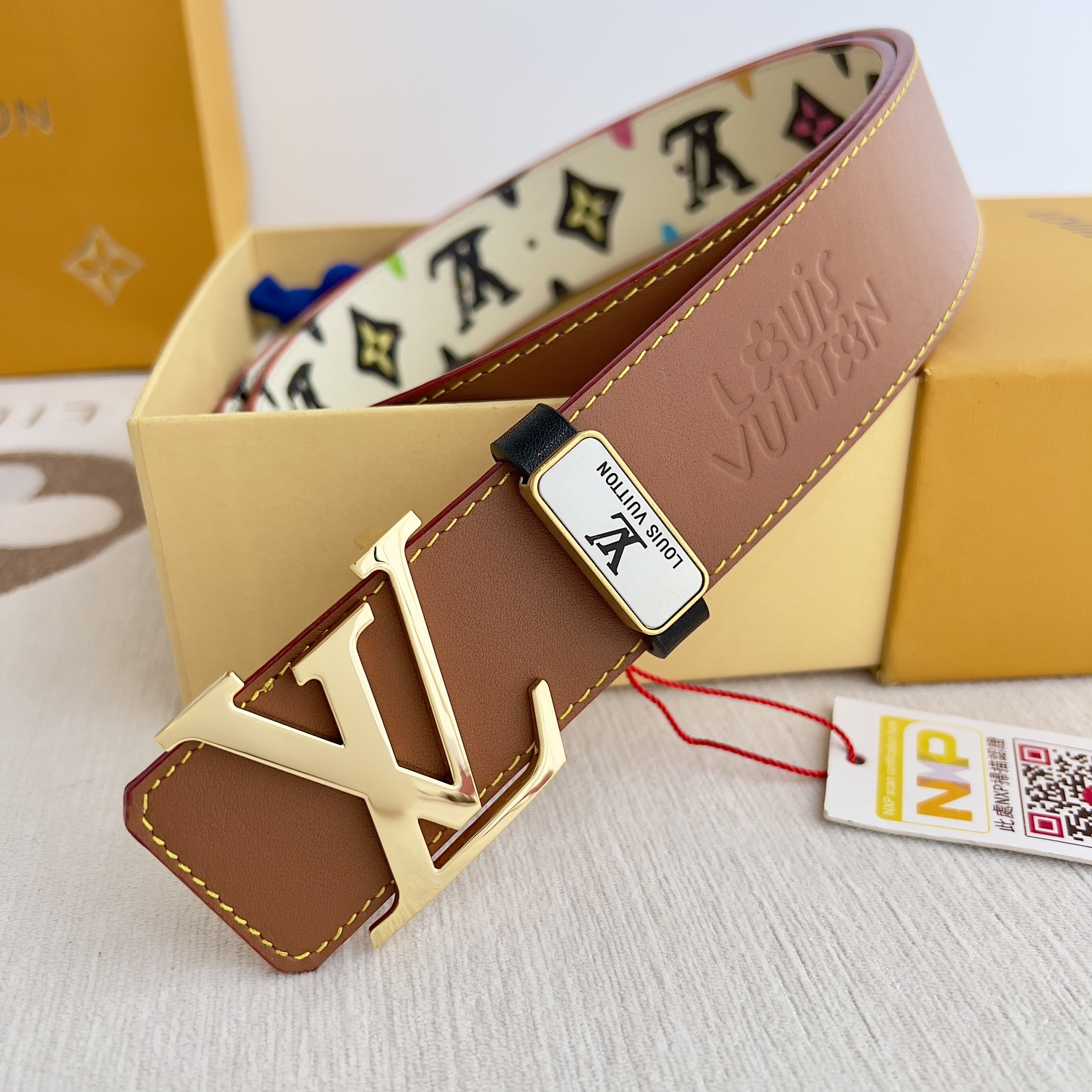 Louis Vuitton Men Belt Width 3.8cm