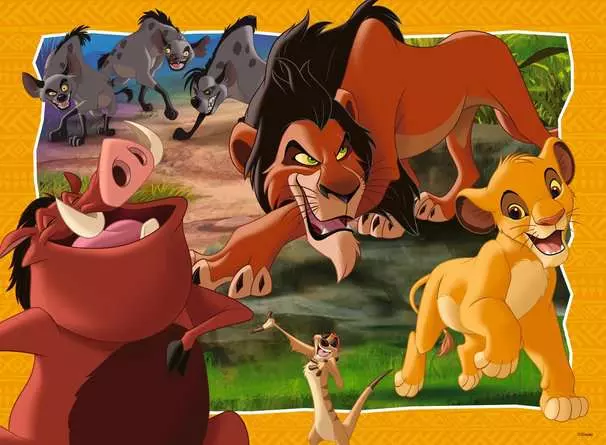 Children’s Jigsaw Puzzle Hakuna Matata - 200 XXL Pieces Puzzle