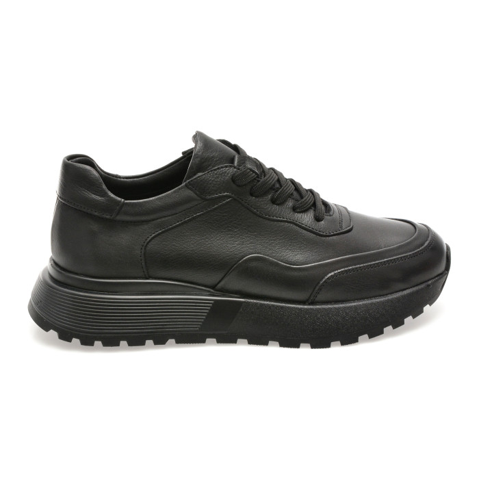 Pantofi sport GRYXX negri, M7659, din piele naturala