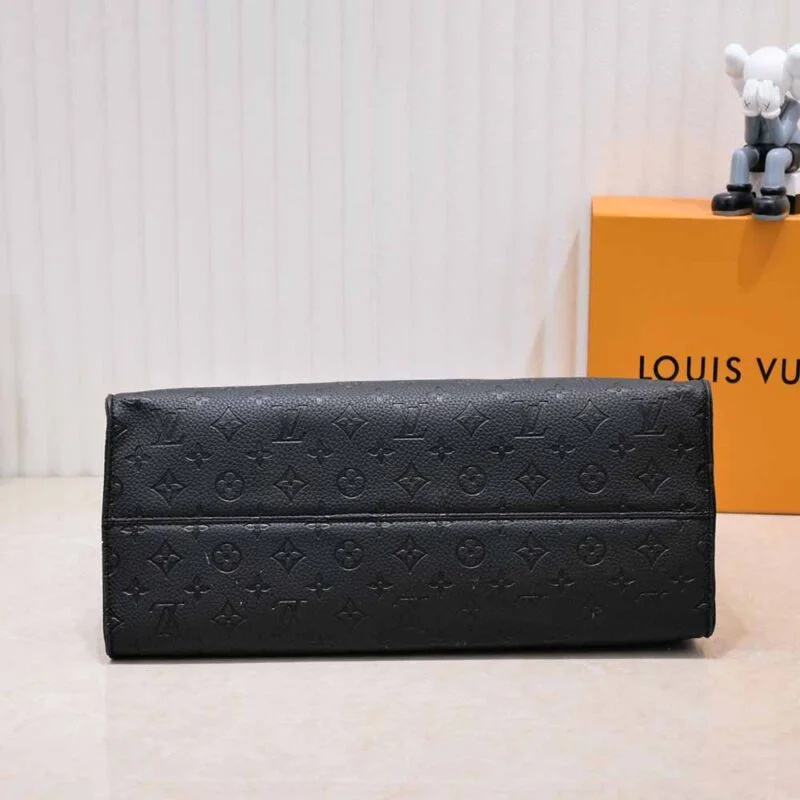 Louis Vuitton Onthego Gm-M45320 41Cm Blk/Blue/Red