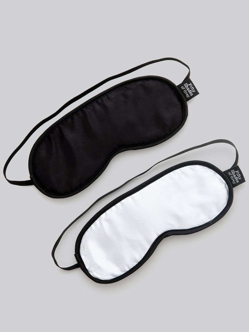 Fifty Shades of Grey No Peeking Soft Twin Blindfold Set