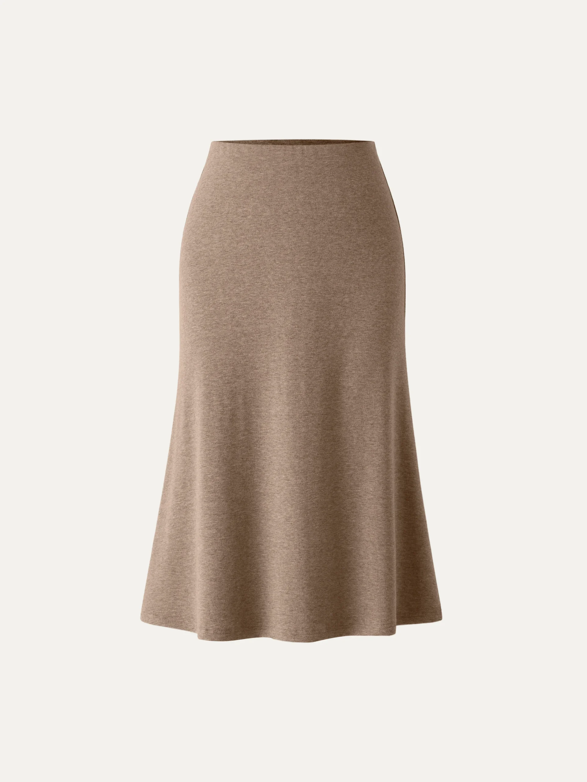 Soft Thermal Pull-On Midi Skirt