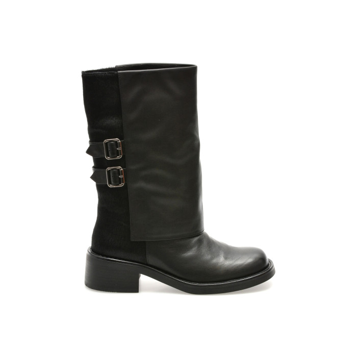 Cizme ALDO negre, W612D, din piele naturala