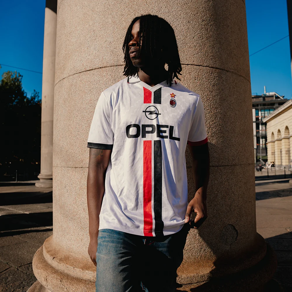 AC Milan 1996 Away Retro Football Shirt