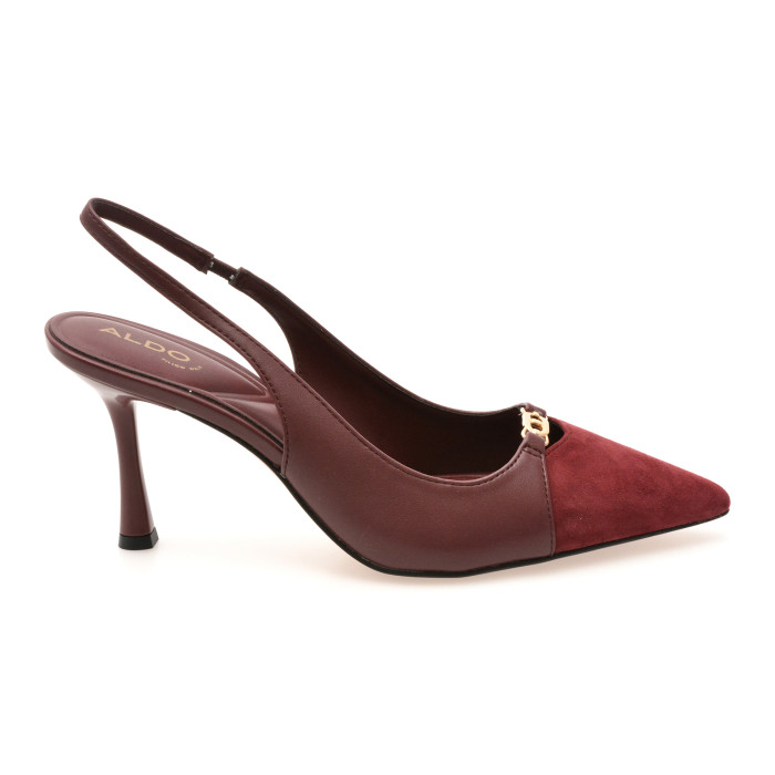 Pantofi eleganti ALDO visinii, AUGUSTAS 640, din piele ecologica
