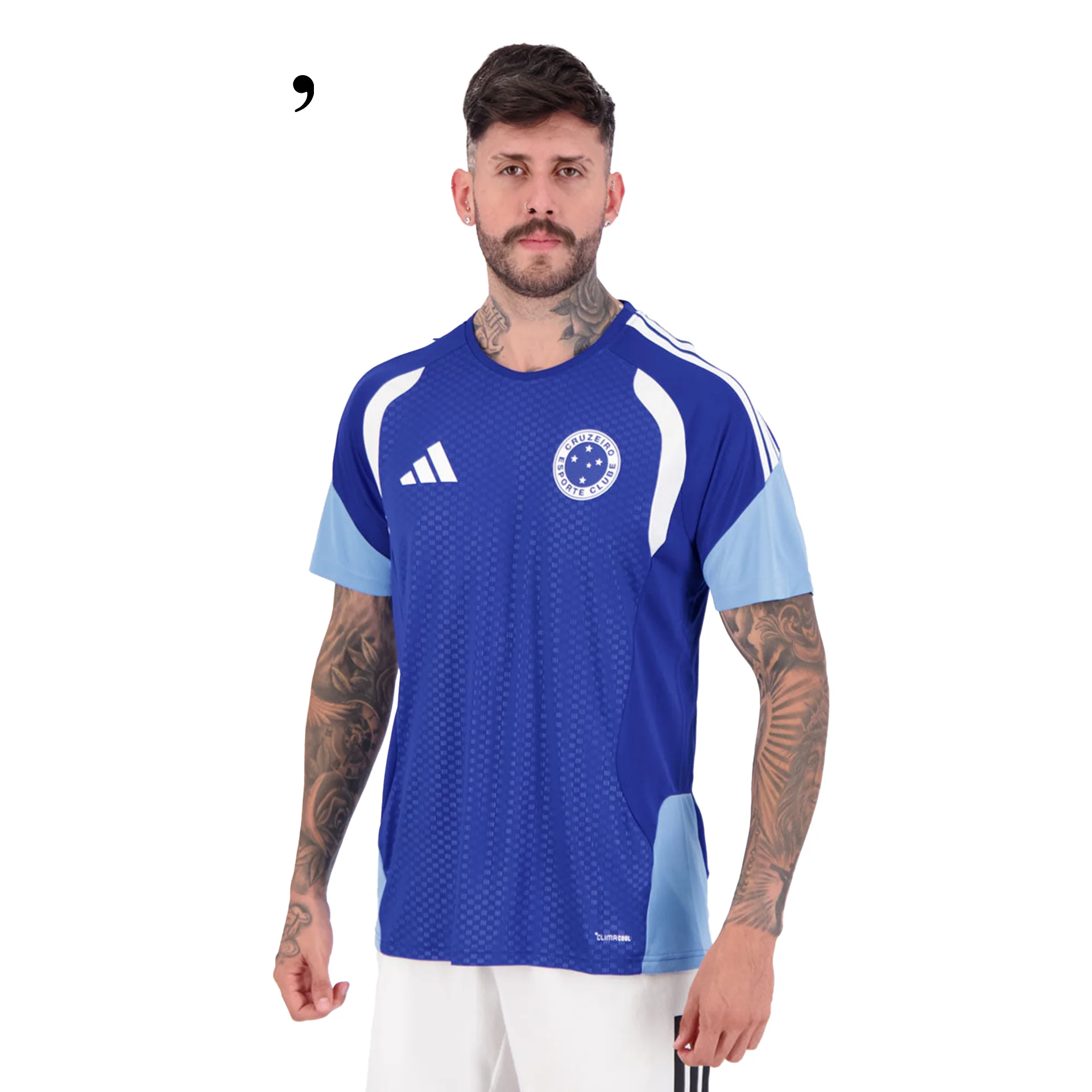 Camisa Adidas Cruzeiro Treino Atleta 2026