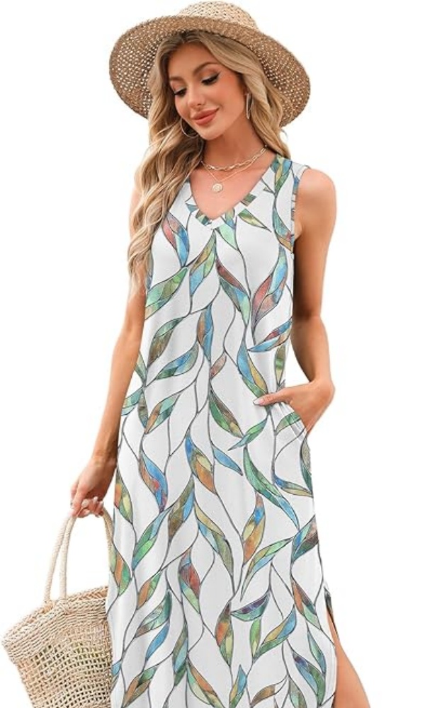 WRENLEY Summer Dresses Maxi