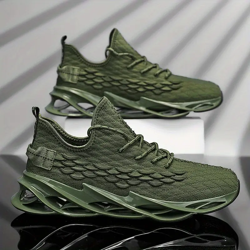Breathable Mesh Shoes – Slip-Resistant Rubber Sole Low-Top Lace-Up Design