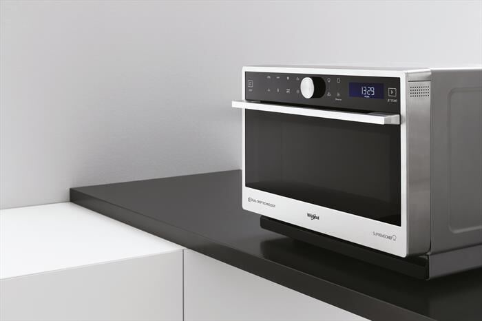 WHIRLPOOL - Forno microonde SUPREME CHEF MWSC 9133 SX-Nero, Stainless steel