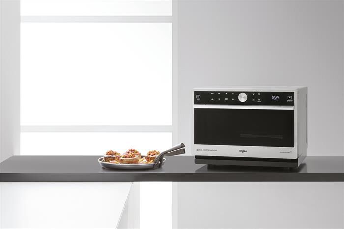 WHIRLPOOL - Forno microonde SUPREME CHEF MWSC 9133 SX-Nero, Stainless steel