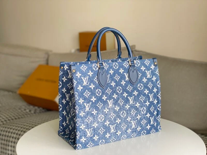 Louis Vuitton Monogram Jacquard Onthego Mm Tote