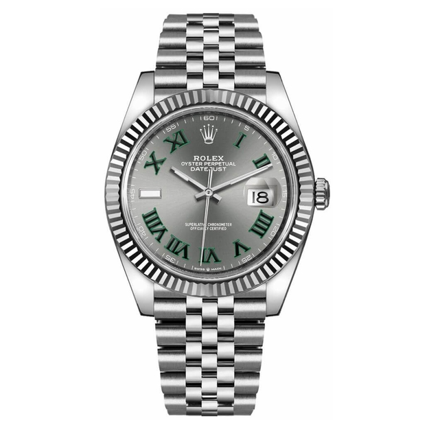 Rolex Datejust 41 Slate Grey Men's Watch 126334-0022