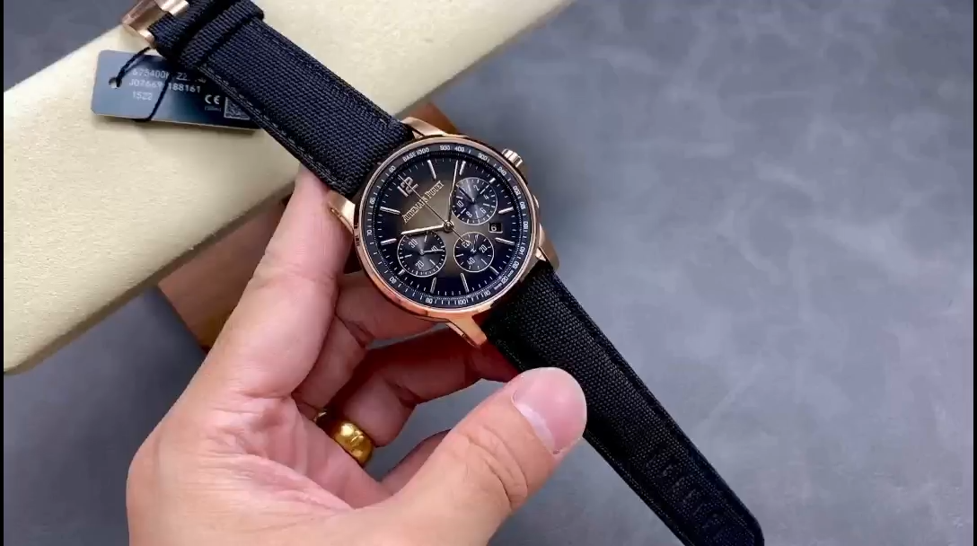 AP 26393NR.OO.A002KB.01 CODE 11.59 Chronograph Smoked Gray 1:1 Clone