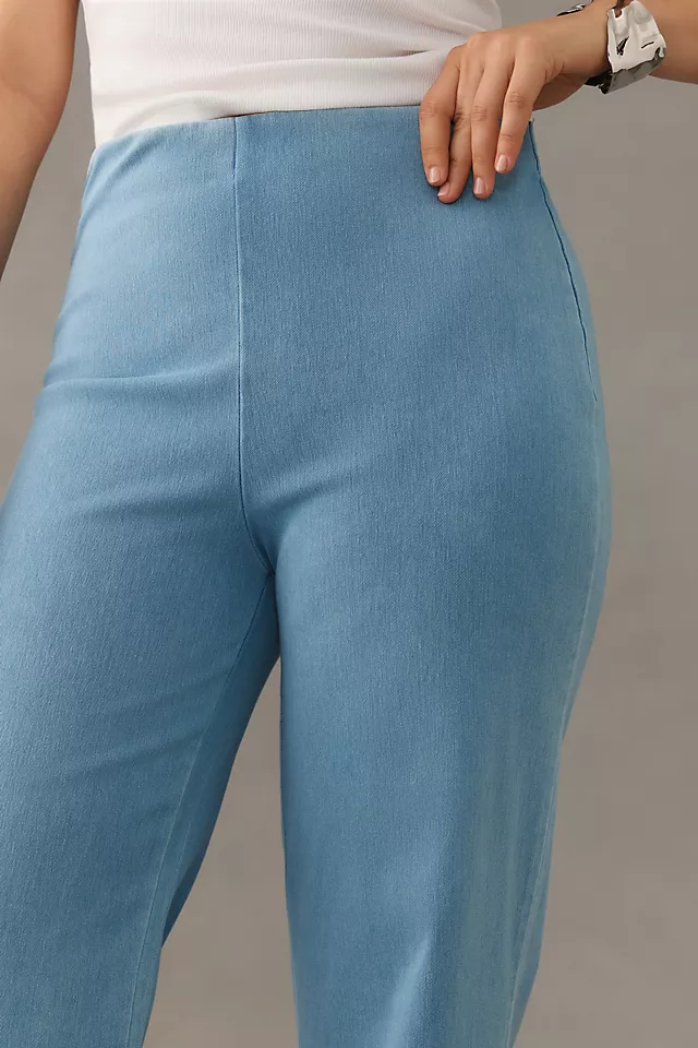 Pull-On Palazzo Jeans DENIM LIGHT