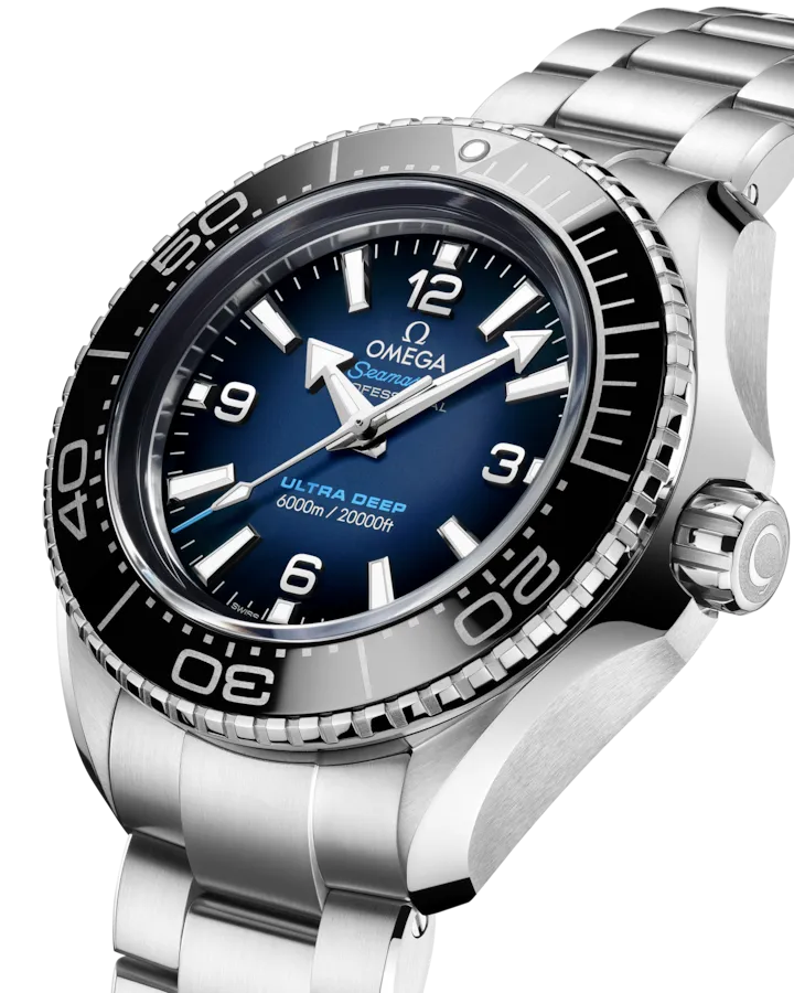 OMEGA SEAMASTER PLANET OCEAN 6000M 45.5 MM, O‑MEGASTEEL ON O‑MEGASTEEL 215.30.46.21.03.001