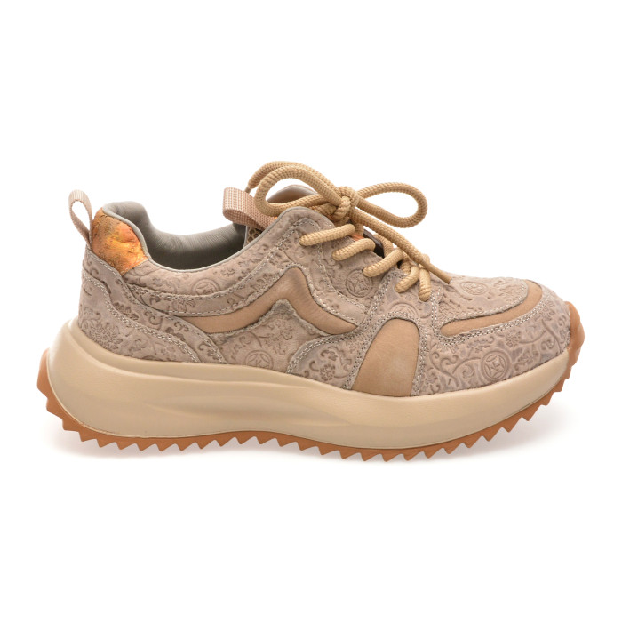 Pantofi sport EPICA gri, 5388, din piele naturala